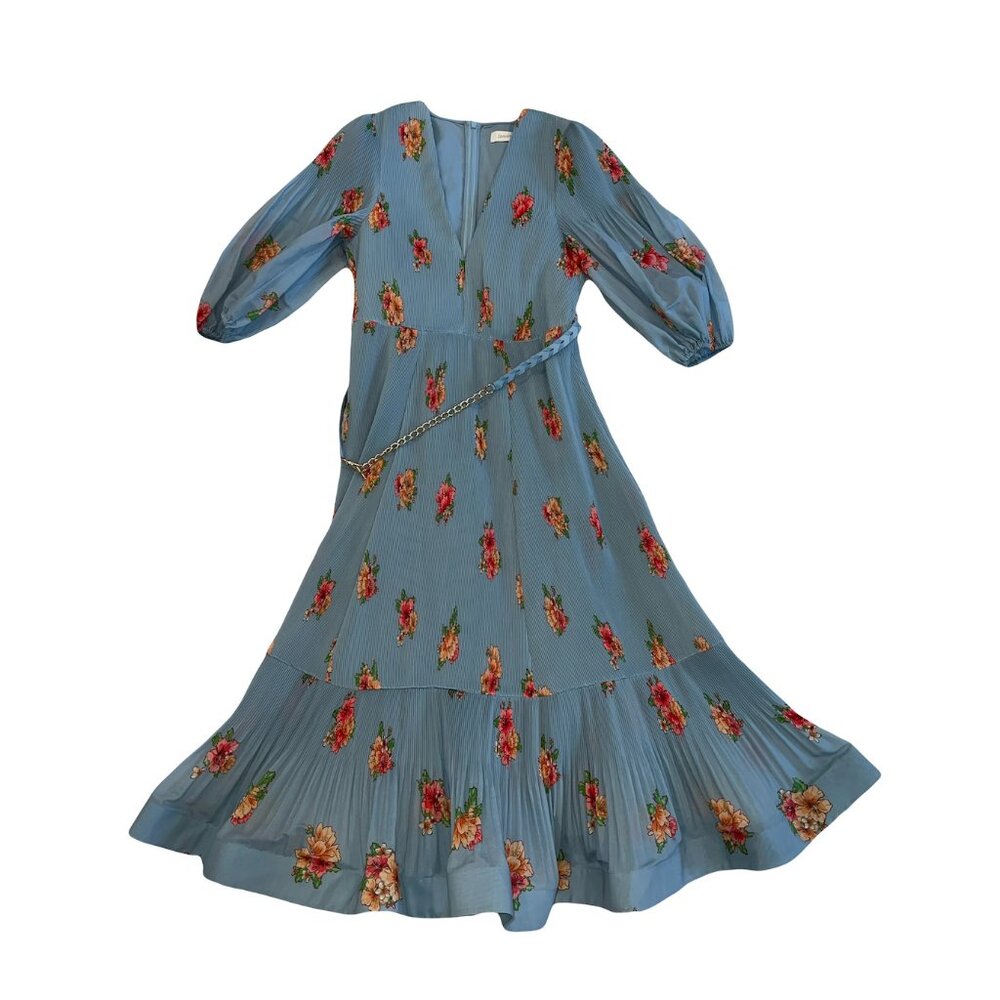 Zimmermann Paisley Long Sleeve Maxi Dress